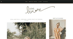 Desktop Screenshot of lovelenore.com